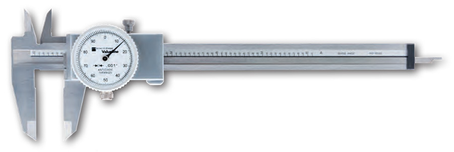 Picture of Brown & SharpE 00589020 6In .001 Grad WHIT Face Caliper